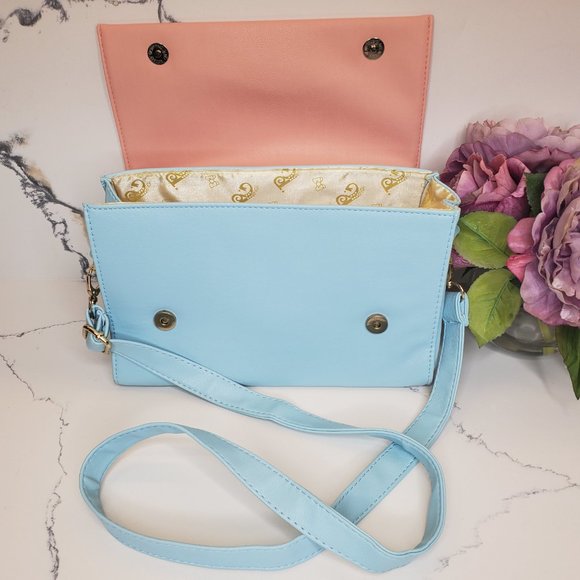 2/$50 🔥 PIGI Blue + Coral/Pink Purse - Picture 5 of 10